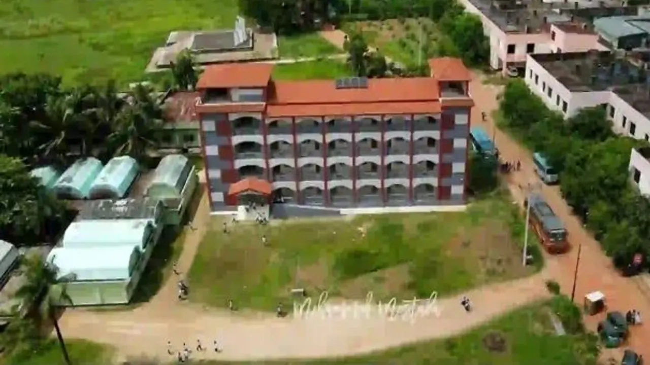 B.G.C. Trust Medical College campus or college building in Chandanaish, Bangladesh