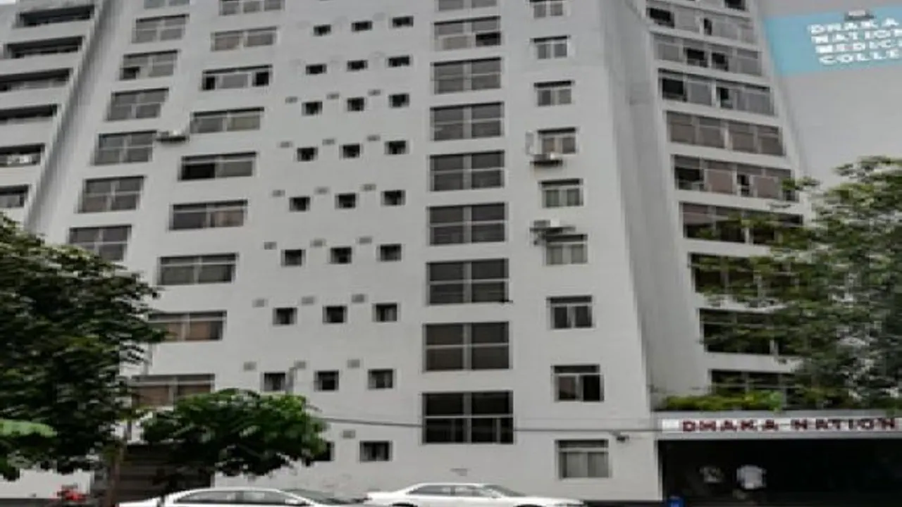 Dhaka National Medical College campus or college building in Dhaka, Bangladesh