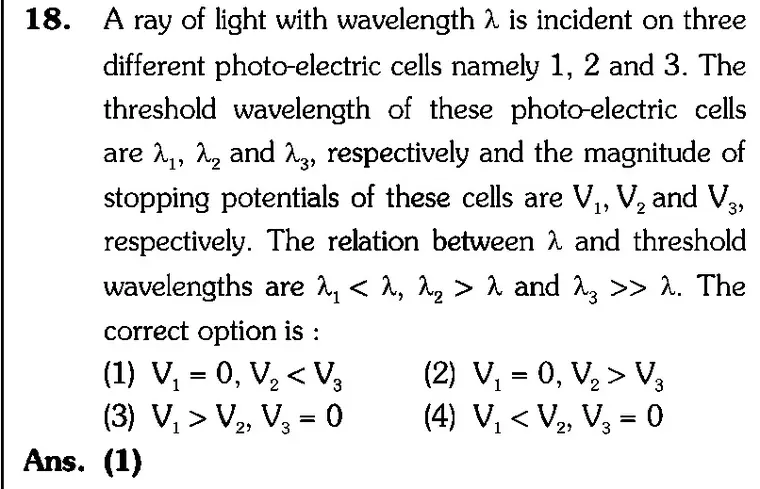 NEET 2026 Physics Question 18 source crop