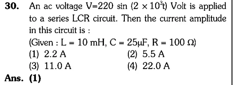 NEET 2026 Physics Question 30 source crop