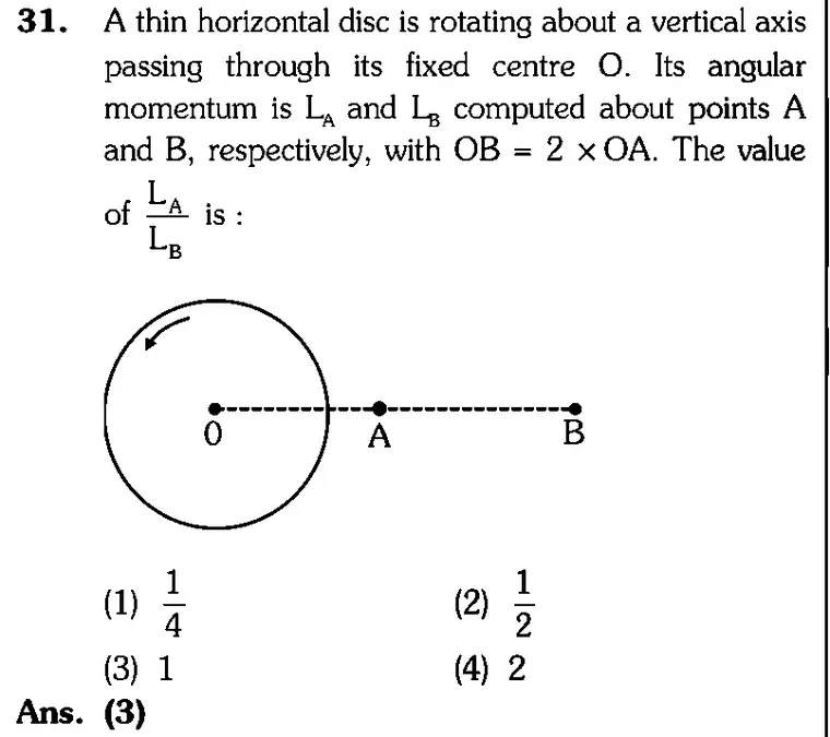 NEET 2026 Physics Question 31 source crop