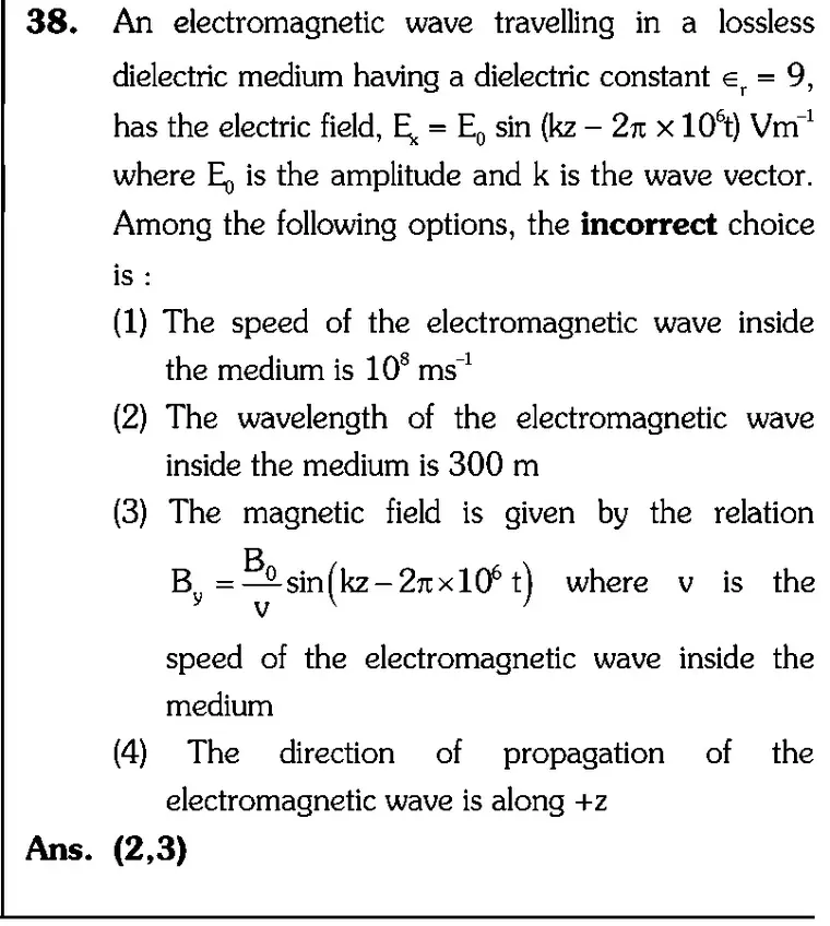 NEET 2026 Physics Question 38 source crop