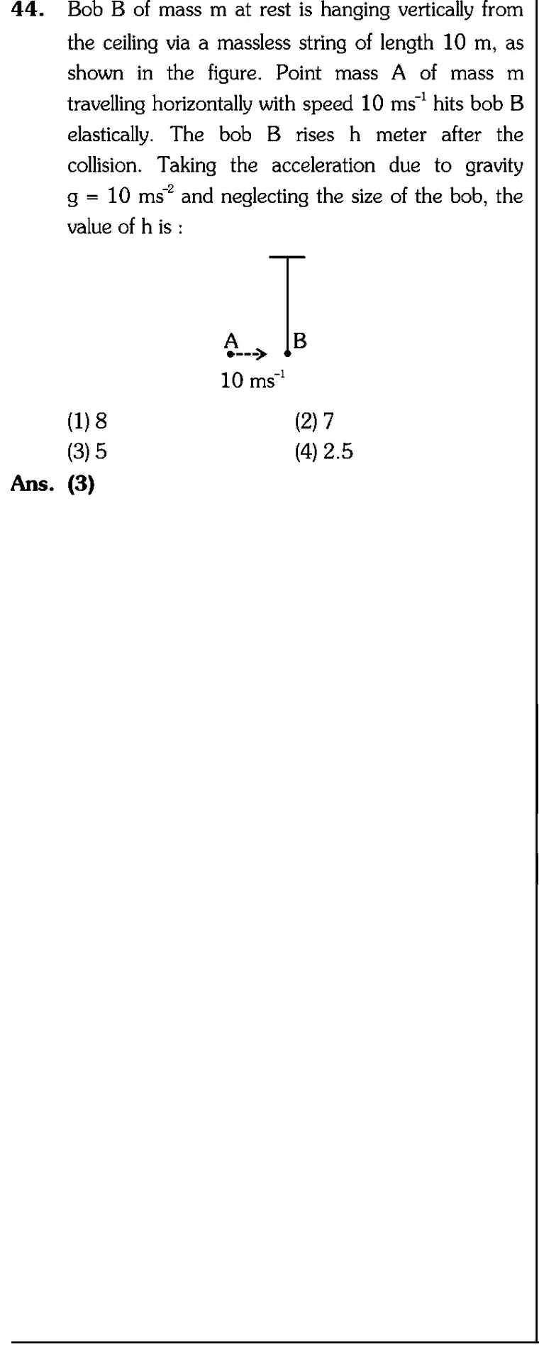 NEET 2026 Physics Question 44 source crop