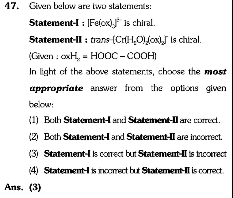NEET 2026 Chemistry Question 47 source crop