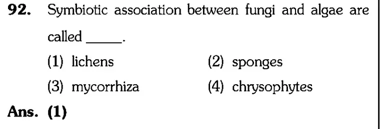 NEET 2026 Biology Question 92 source crop