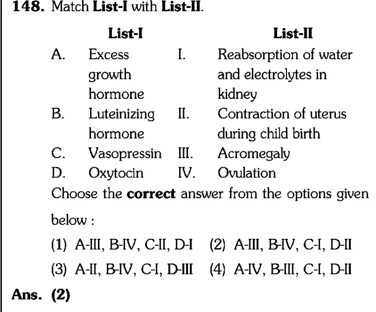 NEET 2026 Biology Question 148 source crop