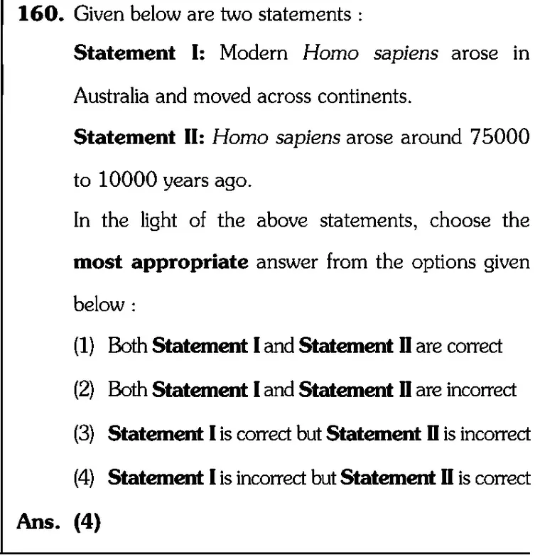 NEET 2026 Biology Question 160 source crop