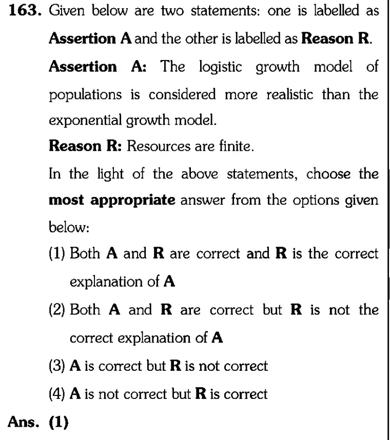 NEET 2026 Biology Question 163 source crop
