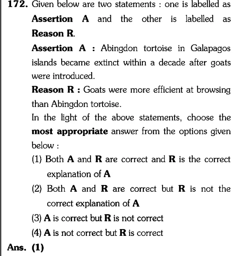 NEET 2026 Biology Question 172 source crop